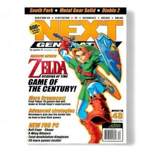NEXT GENERATION MAGAZINE DECEMBER 1998 VOLUME 4 ISSUE 48 ZELDA OCARINA OF TIME